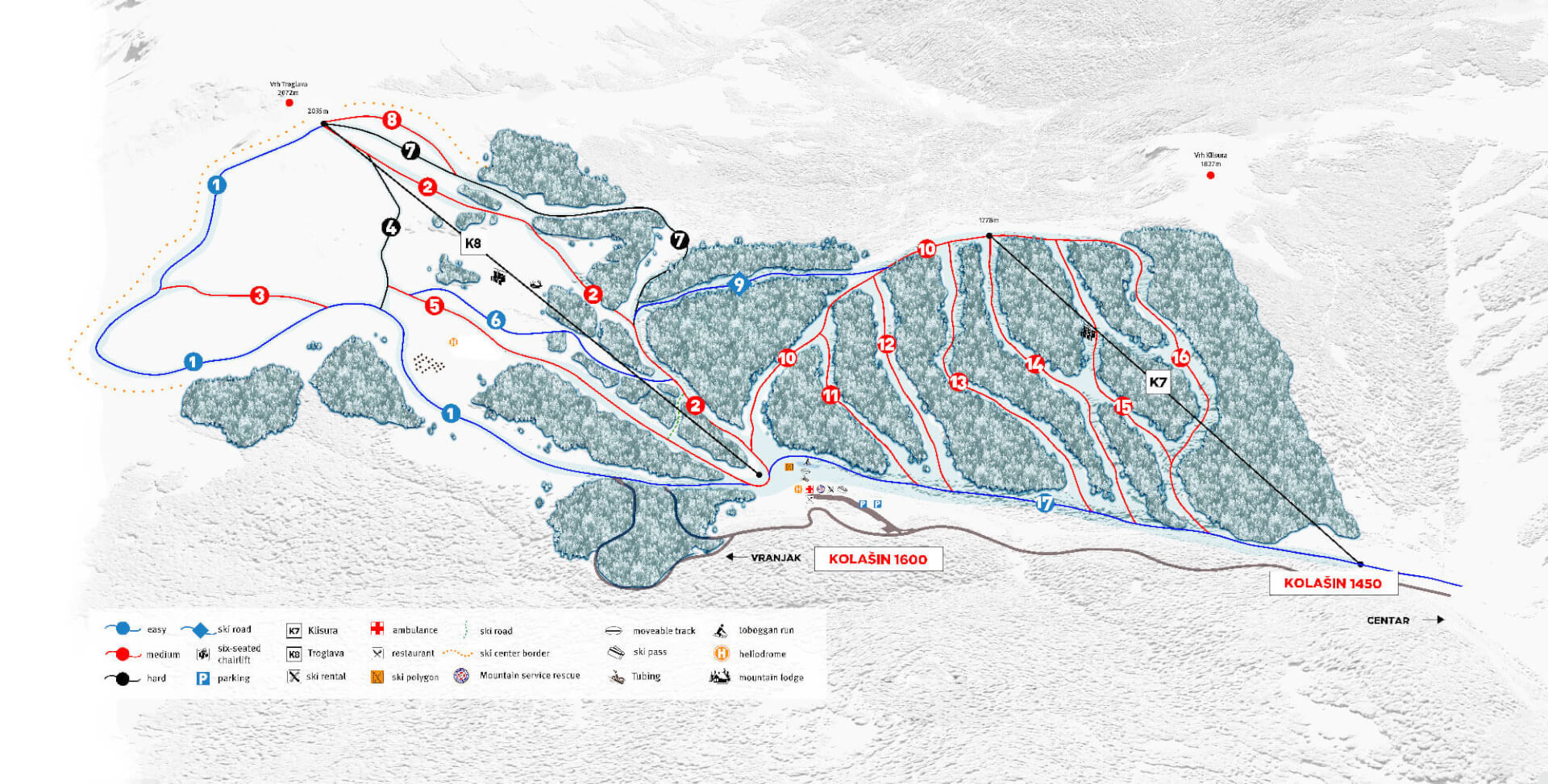 Ski Resorts Of Montenegro Skijalista me